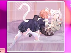 Hentai Mosaique Neko Waifus ( Lil Hentai Games ) My Gameplay Review