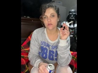 Rock Chalk College Milf Smokes