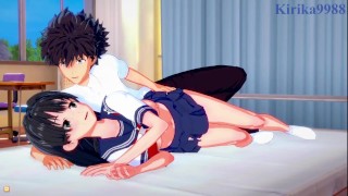 Ruiko Saten e Toma Kamijo fanno sesso profondo in infermeria. - Un certo hentai scientifico di Railgun