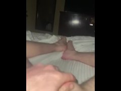 Solo Amateur Stroking Cock