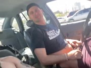 Preview 4 of Daniel Hausser fucks guy in a car in public