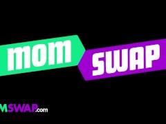 Video Mom Swap - Big Assed Hot Step Moms Dominate And Fuck Their Mischievous Step Sons On The Couch