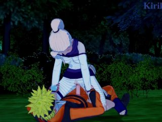 Ino Yamanaka and Naruto Uzumaki Have DeepSex in a Park at Night. - Naruto Hentai
