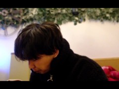 バレンタインだったから、ちんちん使って手作りチョコ作った‼️ Part2 - Screenshot 9 of 16 - エログロナンセンス