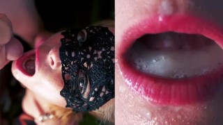 12 Spurt Cum In Mouthful Audible SPLASH