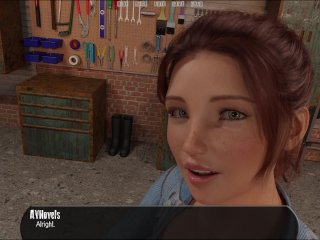 3d, red head, homemade, pc gameplay