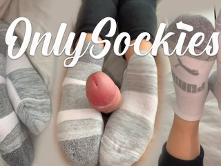 socks, teen feet, feet fetish, masturbation
