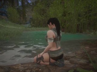 Masturbation in the woods Wildlife game