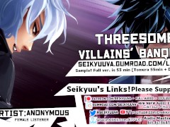 HOT 3SOME: DABI + TOMURA = VILLAINS BANQUET [MY HERO ACADEMIA]