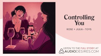 Bordato dalla mia ragazza in un ristorante con un giocattolo remoto [AUDIO PORN]