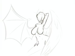 Speed Paint: Smoking And Posing