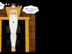 Wrapturous Adventure - Pre-Alpha Demo - Opening Cutscene [8/16/21] - Screenshot 4 of 16 - Mummification