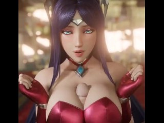 Irelia Titsjob Facial (No Sound)