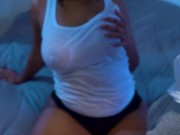 Preview 2 of Stacy WET T-Shirt Fuck