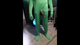 Green morph suit 👌 