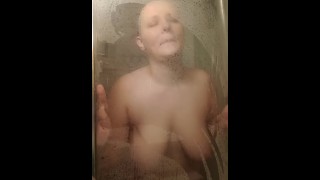 Fucking in the hot steamy shower