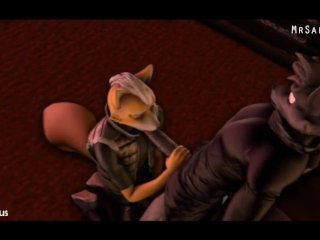 MrSafetyLion Official - Sly Cooper x Carmelita Fox x Fox McCloud x Krystal