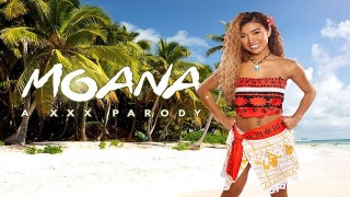 Clara Trinity An Asian Babe As MOANA Is Wet As The Ocean In This VR Porn Video