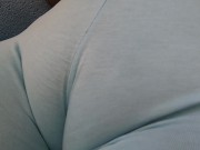 Preview 1 of trying my new toy through yoga pants - Shely81