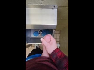 Johnholmesjunior in very risky mens public vancouver_bathroom