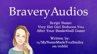 Muito Hot girl seduz você depois do seu jogo de basquete [F4M] [Apenas voz] [Sexo no chuveiro]
