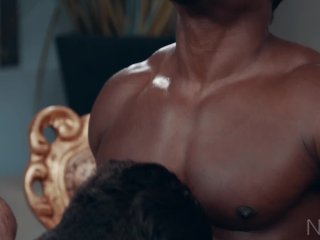 Noir Male - Photographer Lucas Leon Gets Horny As He Places DeAngelo Jackson In Various Positions