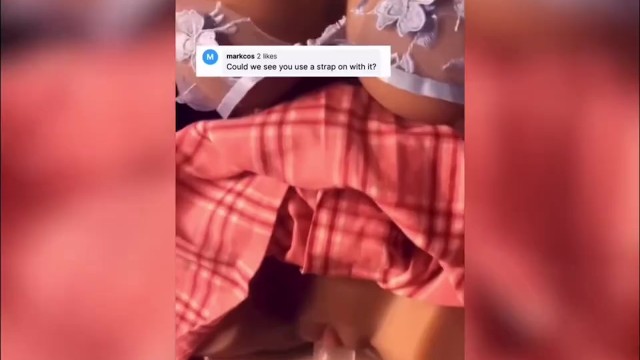 my fan wanted me to strap-on fuck my sex doll // tiktok style vid