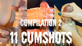 Compilation Of The Second CUMSHOT