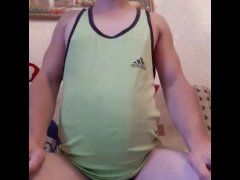 Non-stop compressor inflation and full belly rubbing