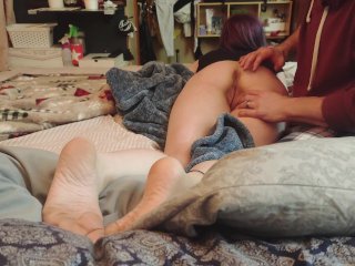 Submissive Petite Milf Gets_Big Ass Spanked Rough by DaddyDom