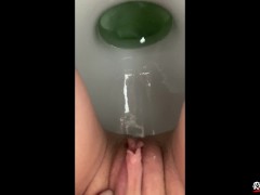 pissing in a friend's toilet