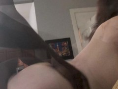 Thick mommy gets rammed by a big black master