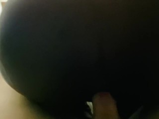 Ebony slut loves anal POV