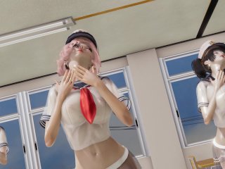 teen, cosplay, dance, point of view
