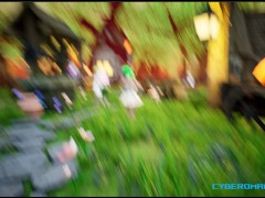 Cyberomance - Stylized Manga Style