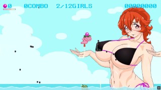 Maraglider Au-delà du bikini aux gros seins [Jeu PornPlay Hentai] Ep.1 femme géante nue