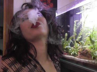 mother, smoking fetish, mom, milf