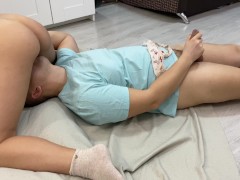 Села На Лицо В Домашней Обстановке И Получила Кайф От Процесса - Screenshot 13 of 16 - Mouth Fuck