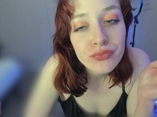 ASMR_HOT Redhead Sweet_Lip Gloss_Kisses