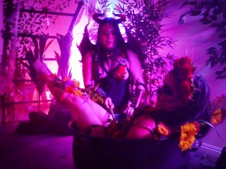 Wicked Woodland Witches Cosplay // Kinbaku Shibari Hollywood Halloween Performance
