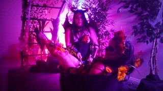 Wicked Woodland Witches Cosplay // Kinbaku Shibari Hollywood Actuación de Halloween