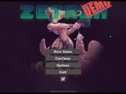 Preview 1 of Zetria [PornPlay Hentai sex game] Ep.1 she fuck alien monster cock to heal herself