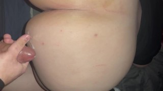 Slut wife gets fucked from behind while husbands at work. 
