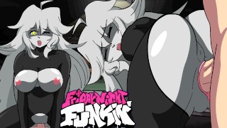 Friday Night Funkin Animation Trollge GF and Boyfriend Having Hard Sex CREAMPIE CUM INSIDE