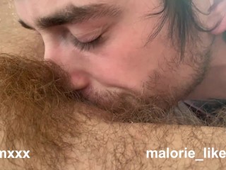 Malorie Likes Licking Eddy's Ftm Pussy