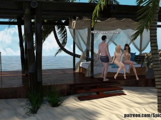 Adventures Of_Willy D: Two Sexy Naked Girls On_The Beach-S2E2