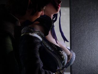 The Temptation of Raiden Shogun Cosplayer