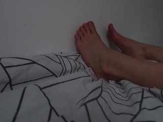feet, masturbate, peeking, asmr masturbation