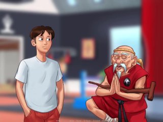 Summertime Saga - Minha Tia me Viu Pelado pt.19