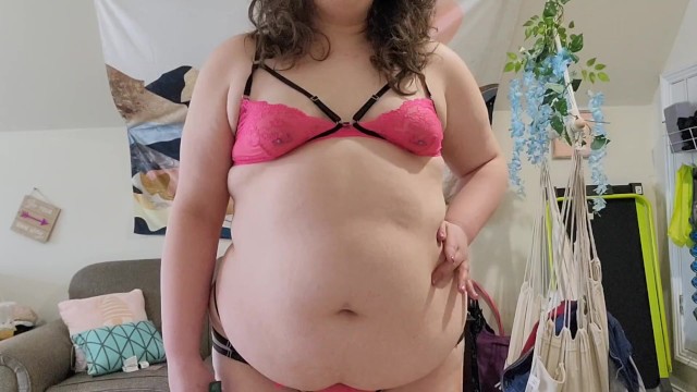 Lingerie Belly Inflation